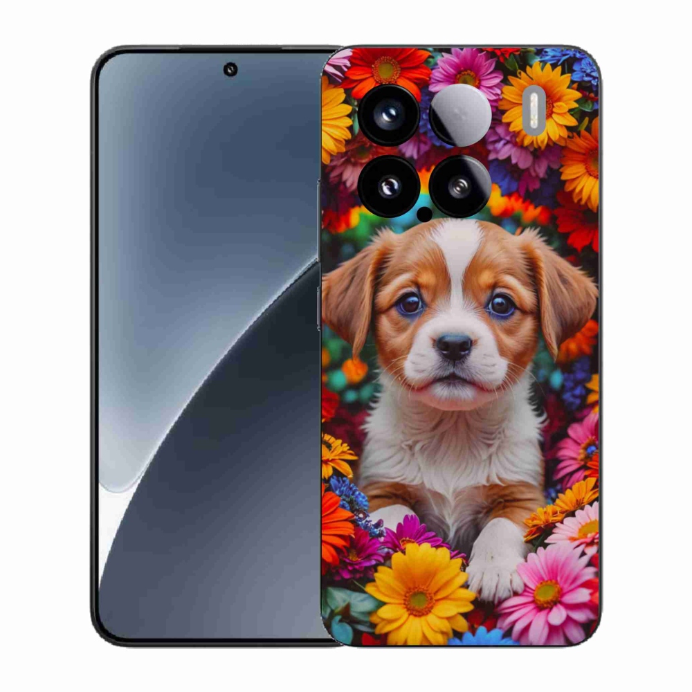 Gelový kryt mmCase na Xiaomi 15 - roztomilé štěně