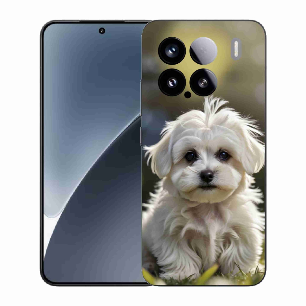 Gelový kryt mmCase na Xiaomi 15 - roztomilý maltézský psík
