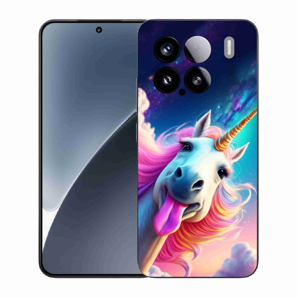 Gelový kryt mmCase na Xiaomi 15 - šílený jednorožec