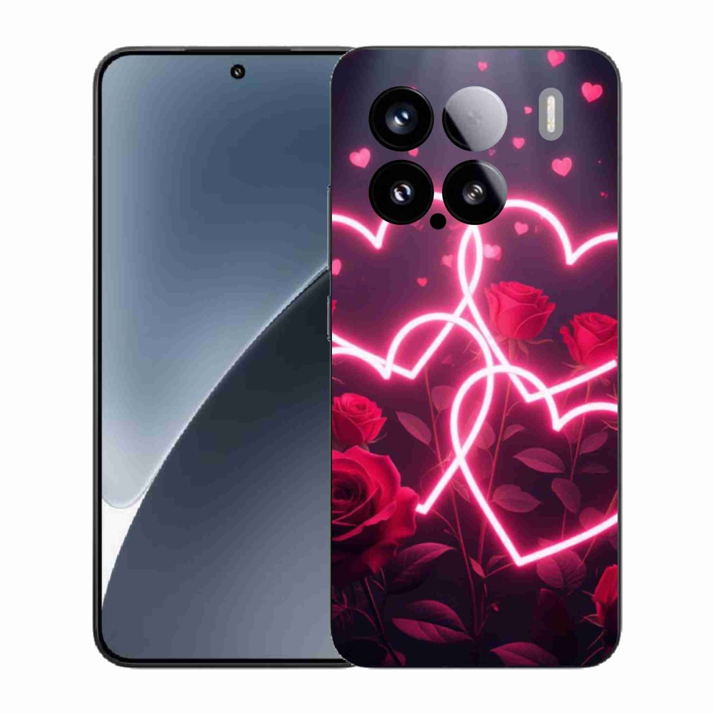 Gelový kryt mmCase na Xiaomi 15 - srdce lásky