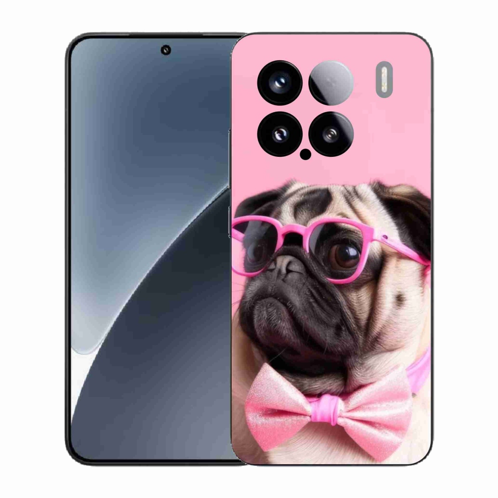 Gelový kryt mmCase na Xiaomi 15 - stylový mops