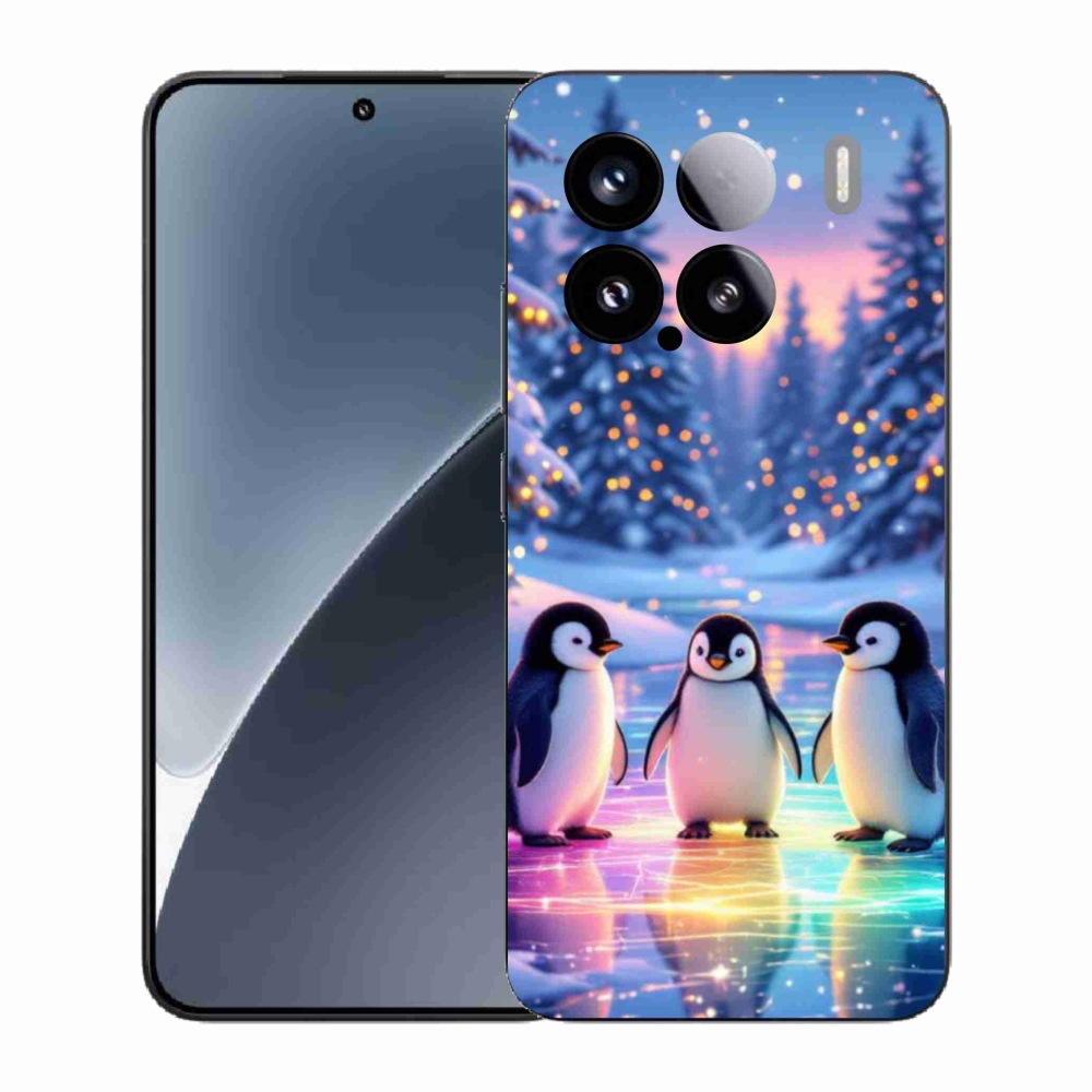 Gelový kryt mmCase na Xiaomi 15 - tučnáci