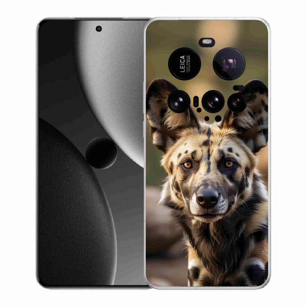 Gelový kryt mmCase na Xiaomi 15 Ultra - africký divoký pes