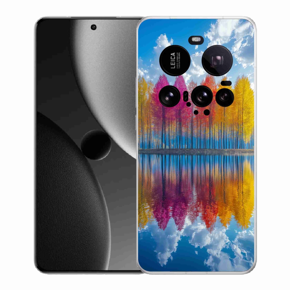 Gelový kryt mmCase na Xiaomi 15 Ultra - barevné stromy