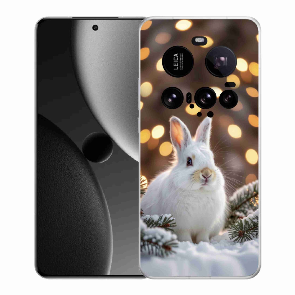 Gelový kryt mmCase na Xiaomi 15 Ultra - bílý zajíc