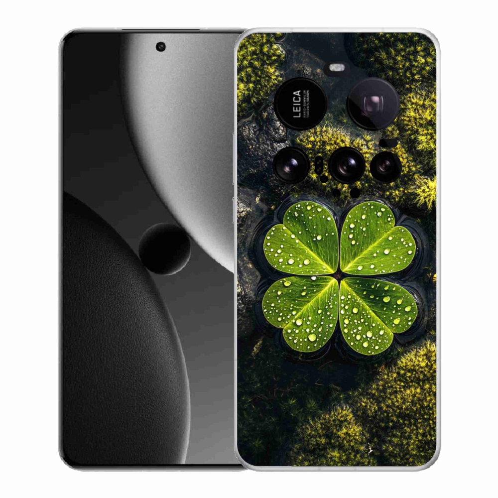 Gelový kryt mmCase na Xiaomi 15 Ultra - čtyřlístek