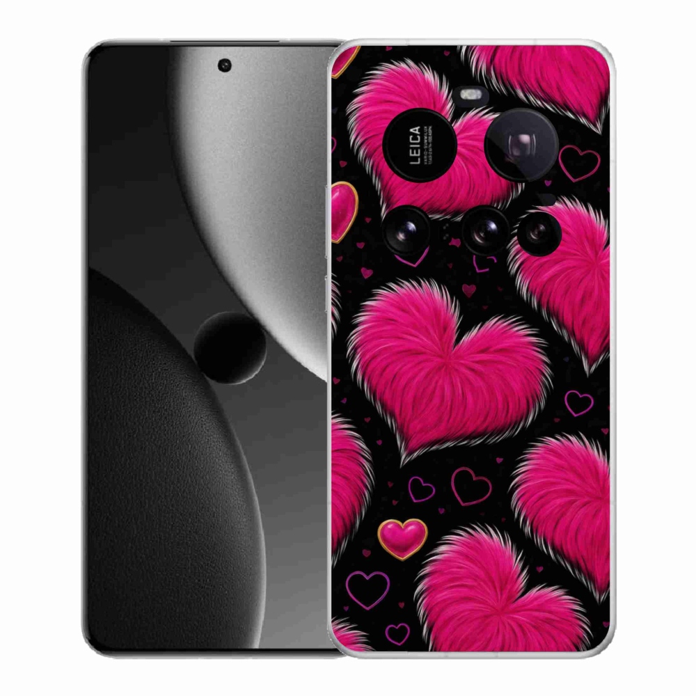 Gelový kryt mmCase na Xiaomi 15 Ultra - hebká srdce