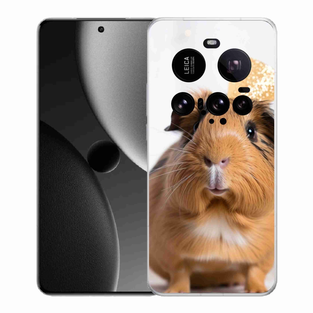 Gelový kryt mmCase na Xiaomi 15 Ultra - hnědé morče