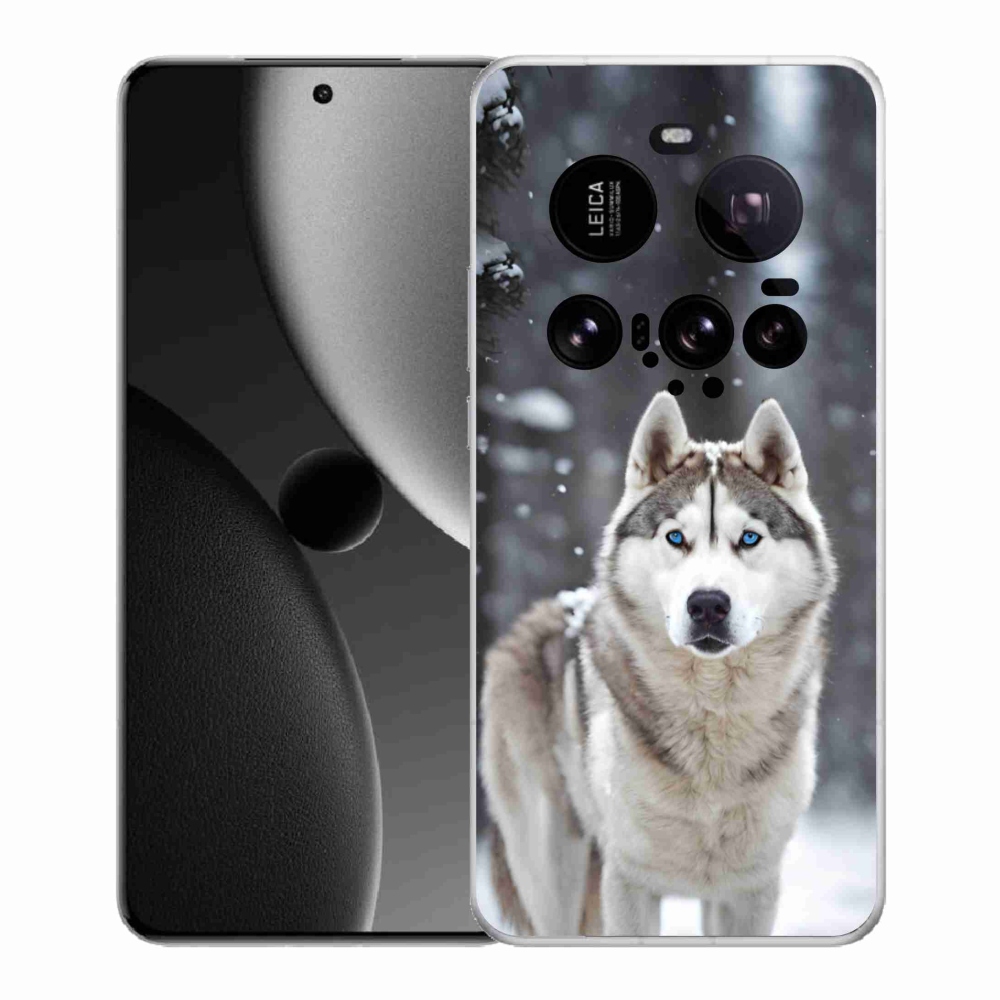 Gelový kryt mmCase na Xiaomi 15 Ultra - husky 2