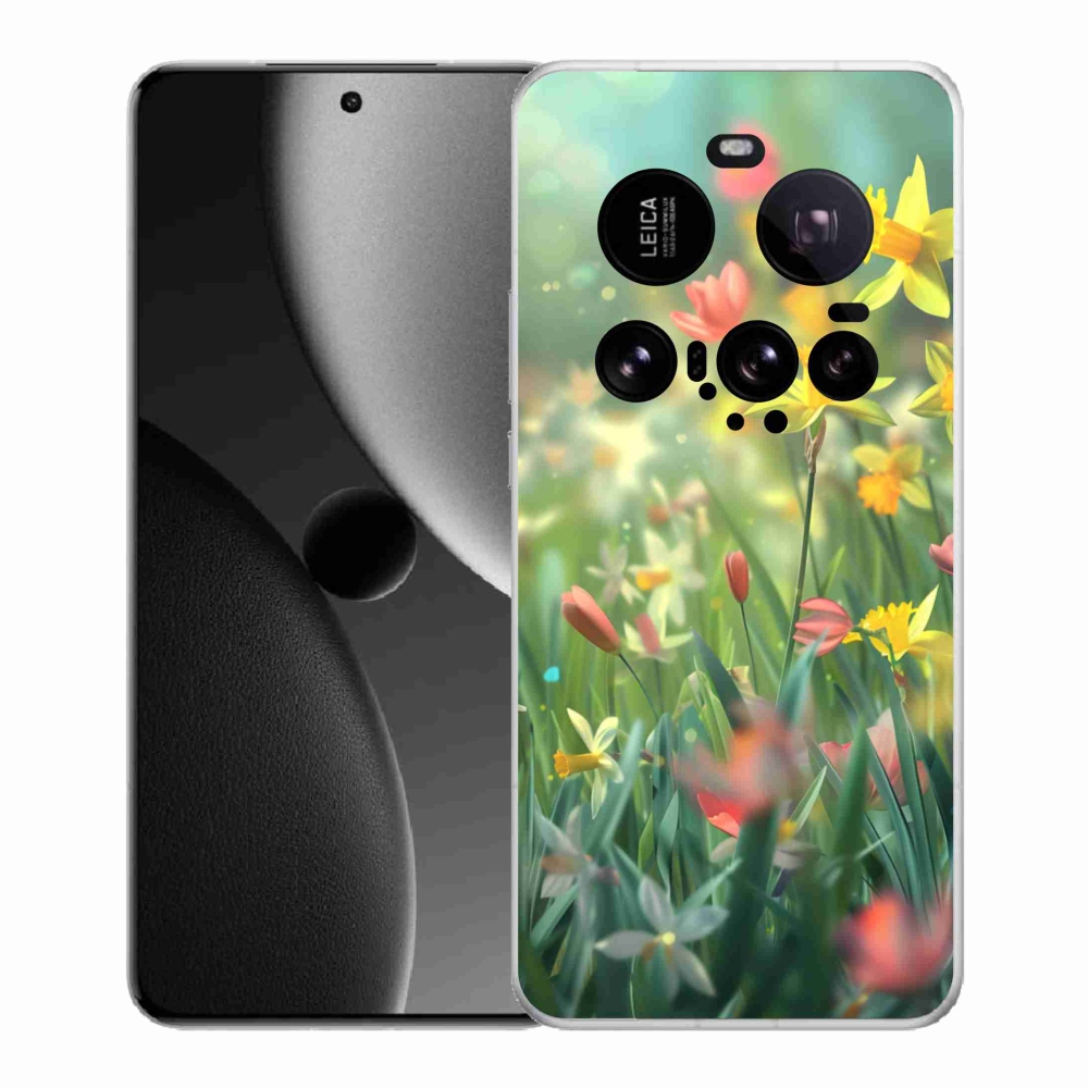 Gelový kryt mmCase na Xiaomi 15 Ultra - jarní květy