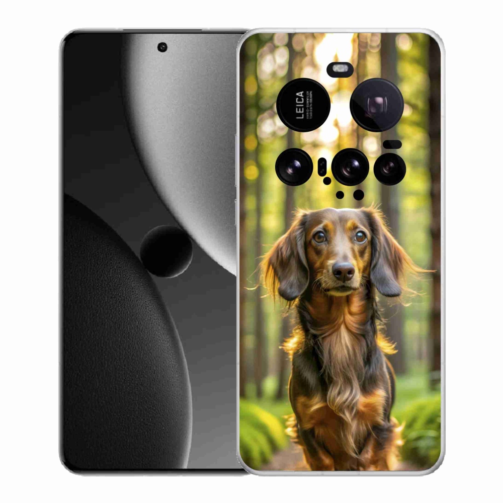 Gelový kryt mmCase na Xiaomi 15 Ultra - jezevčík 4