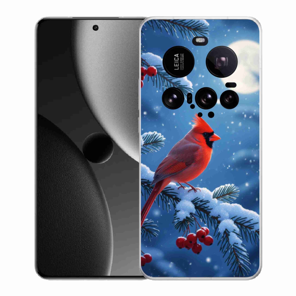 Gelový kryt mmCase na Xiaomi 15 Ultra - kardinál červený