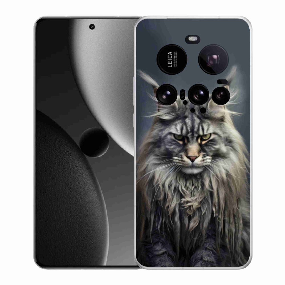 Gelový kryt mmCase na Xiaomi 15 Ultra - kočíčí pohled 4