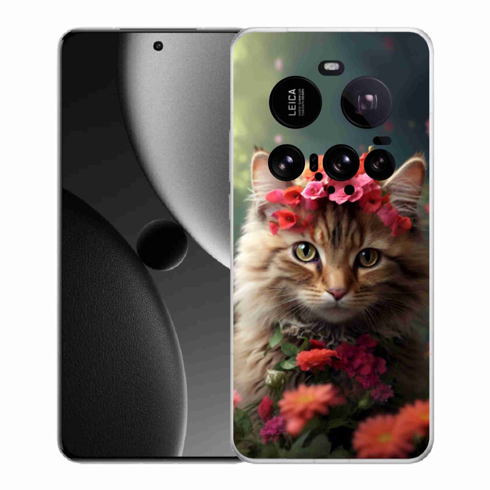 Gelový kryt mmCase na Xiaomi 15 Ultra - kočíčí princezna