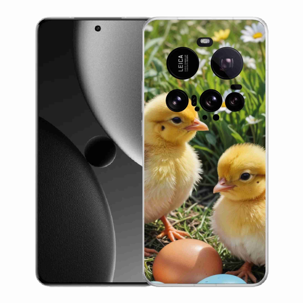 Gelový kryt mmCase na Xiaomi 15 Ultra - kuřátka