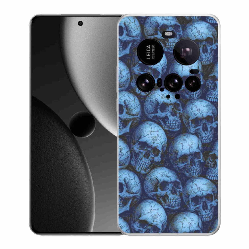 Gelový kryt mmCase na Xiaomi 15 Ultra - lebky