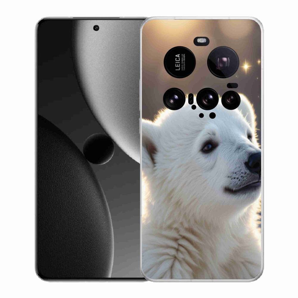 Gelový kryt mmCase na Xiaomi 15 Ultra - lední medvěd