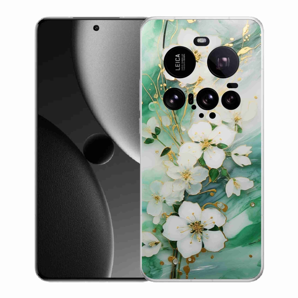 Gelový kryt mmCase na Xiaomi 15 Ultra - něžné květy