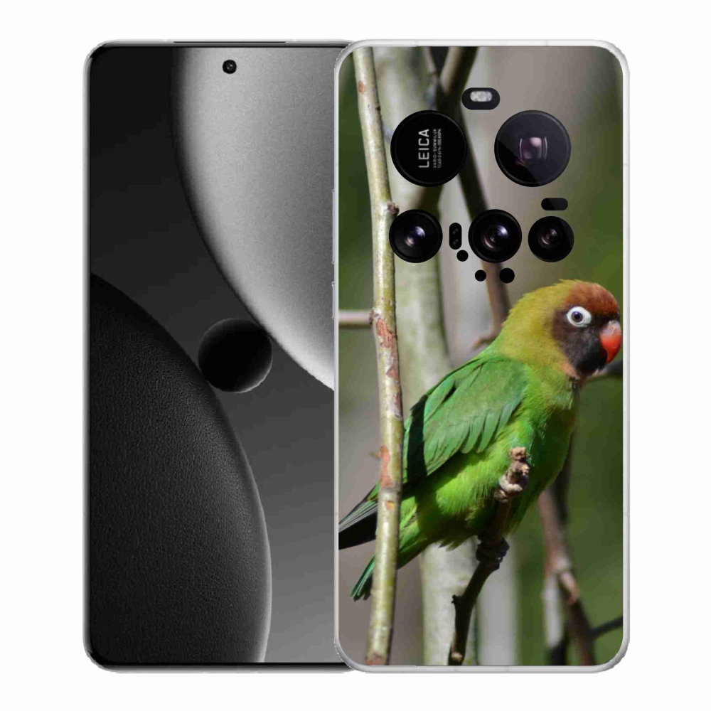 Gelový kryt mmCase na Xiaomi 15 Ultra - papoušek agapornis
