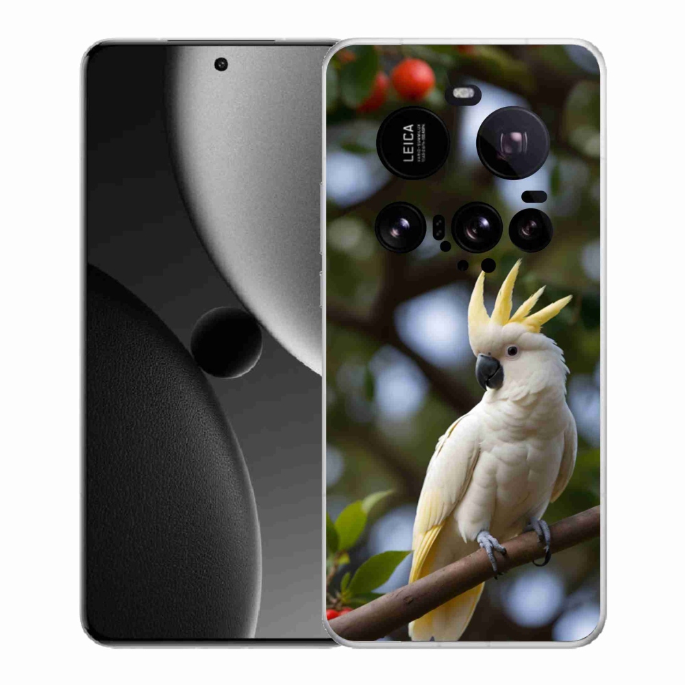 Gelový kryt mmCase na Xiaomi 15 Ultra - papoušek kakadu 3