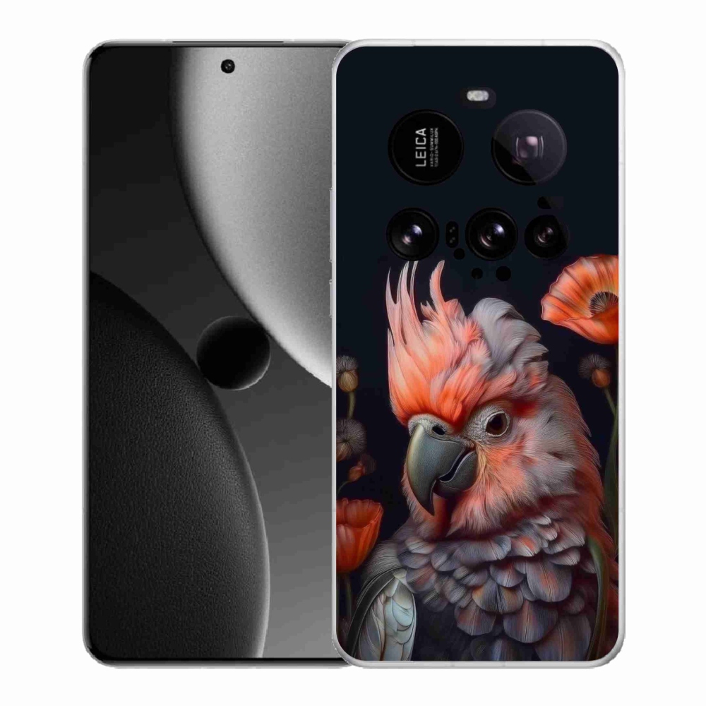 Gelový kryt mmCase na Xiaomi 15 Ultra - papoušek kakadu v barvách