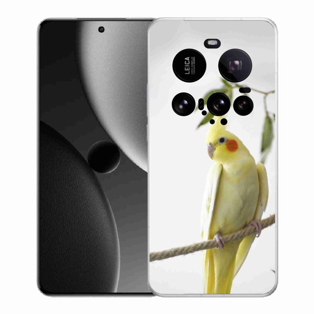 Gelový kryt mmCase na Xiaomi 15 Ultra - papoušek korela chocholatá