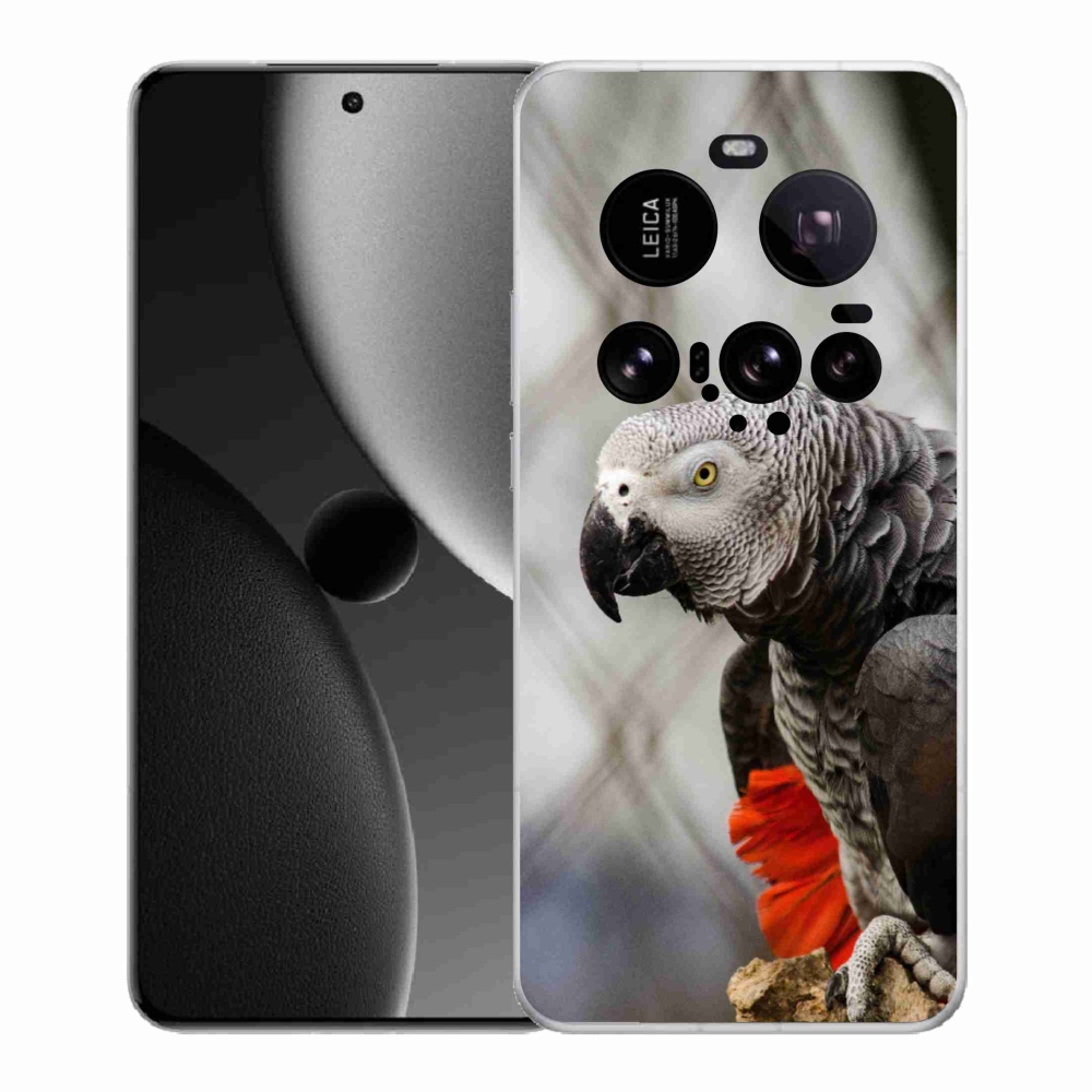 Gelový kryt mmCase na Xiaomi 15 Ultra - papoušek žako 3
