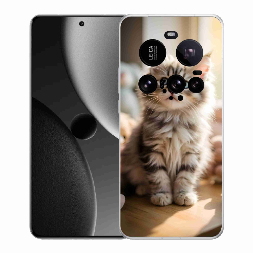 Gelový kryt mmCase na Xiaomi 15 Ultra - roztomilé kotě 10