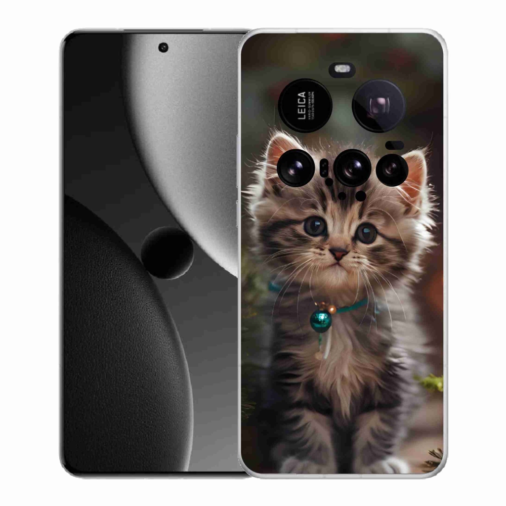 Gelový kryt mmCase na Xiaomi 15 Ultra - roztomilé kotě 11