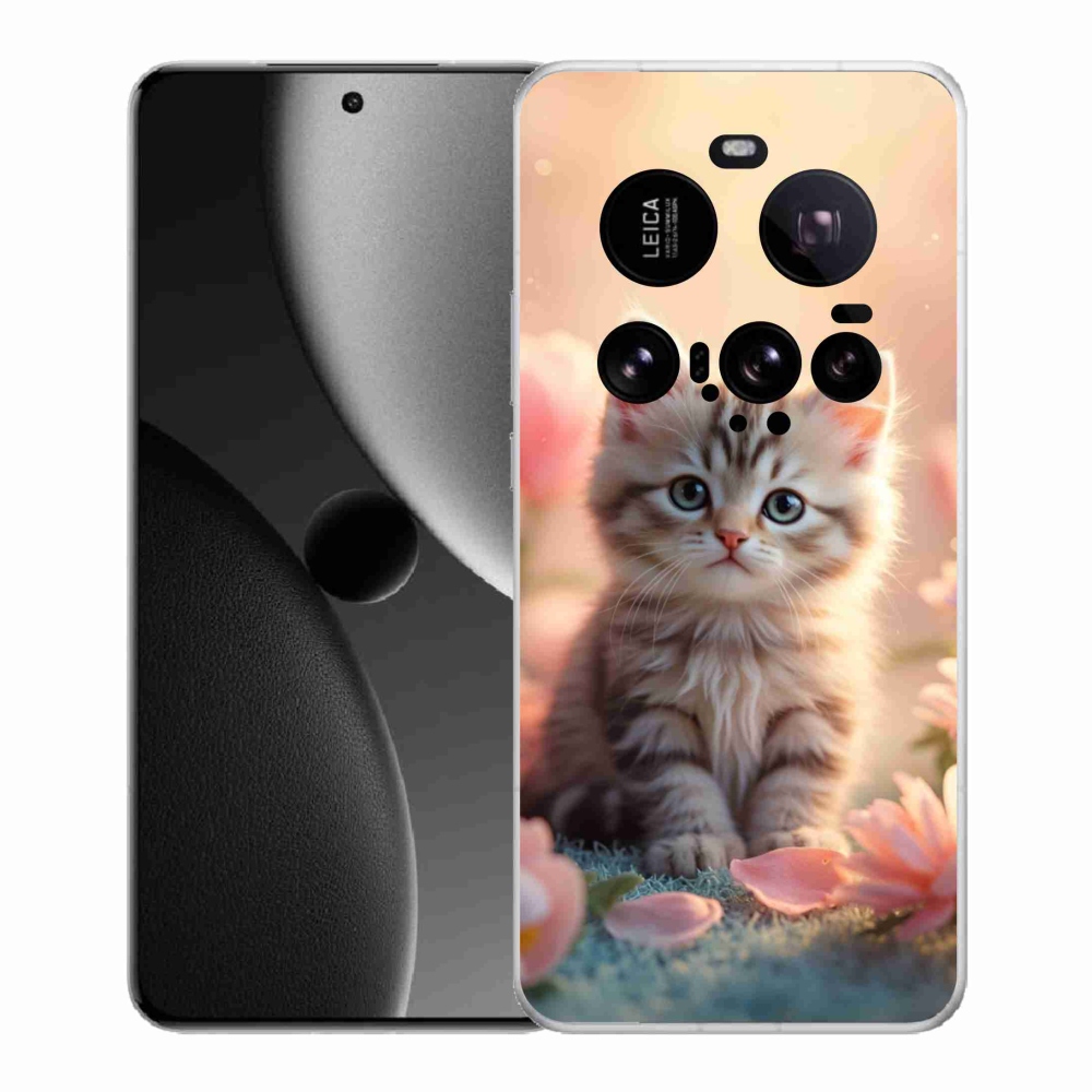 Gelový kryt mmCase na Xiaomi 15 Ultra - roztomilé kotě 8