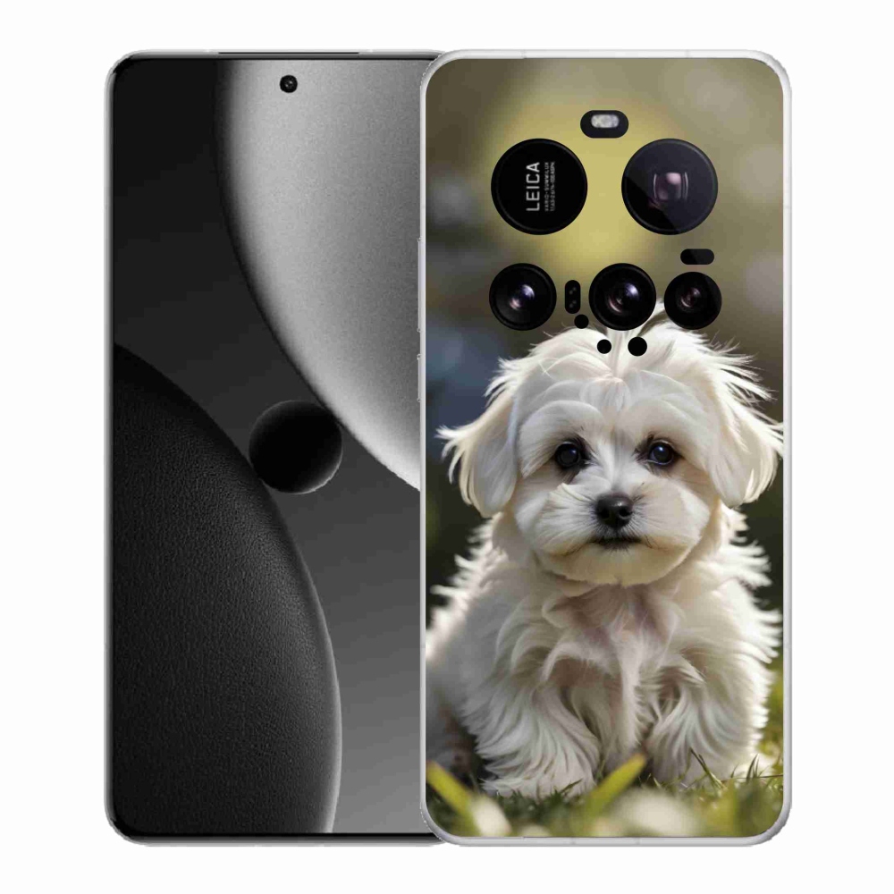 Gelový kryt mmCase na Xiaomi 15 Ultra - roztomilý maltézský psík