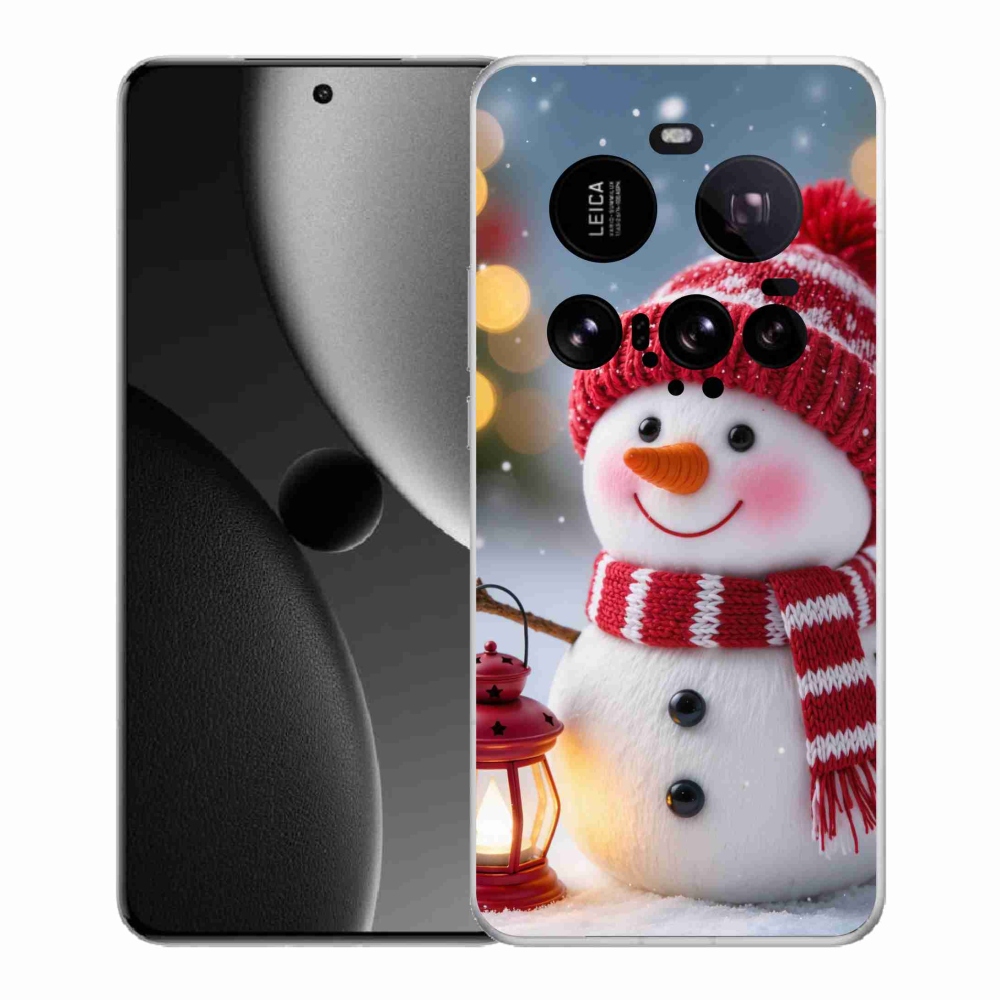 Gelový kryt mmCase na Xiaomi 15 Ultra - sněhulák 2