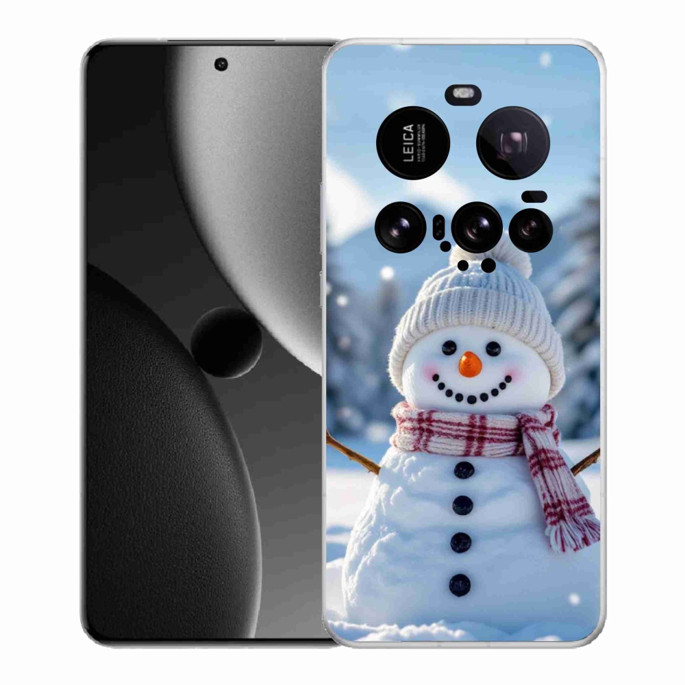 Gelový kryt mmCase na Xiaomi 15 Ultra - sněhulák 3