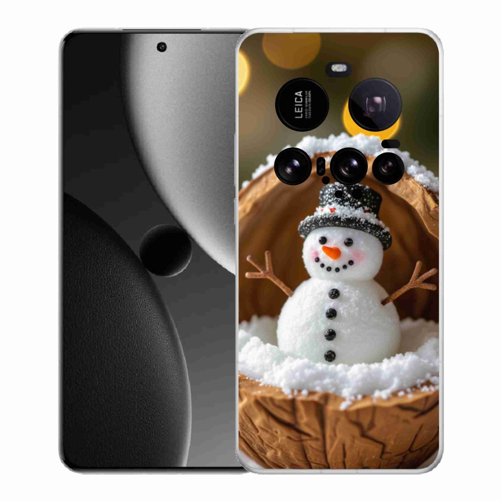 Gelový kryt mmCase na Xiaomi 15 Ultra - sněhulák 4