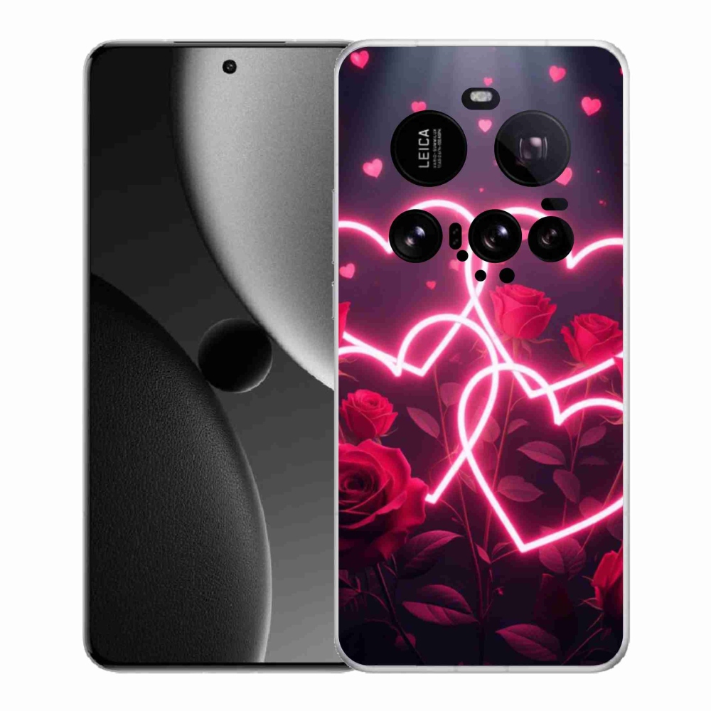 Gelový kryt mmCase na Xiaomi 15 Ultra - srdce lásky