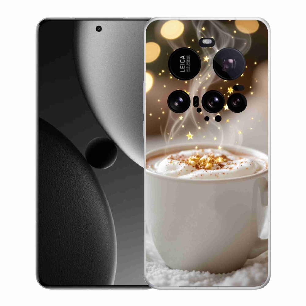 Gelový kryt mmCase na Xiaomi 15 Ultra - vánoční horký nápoj