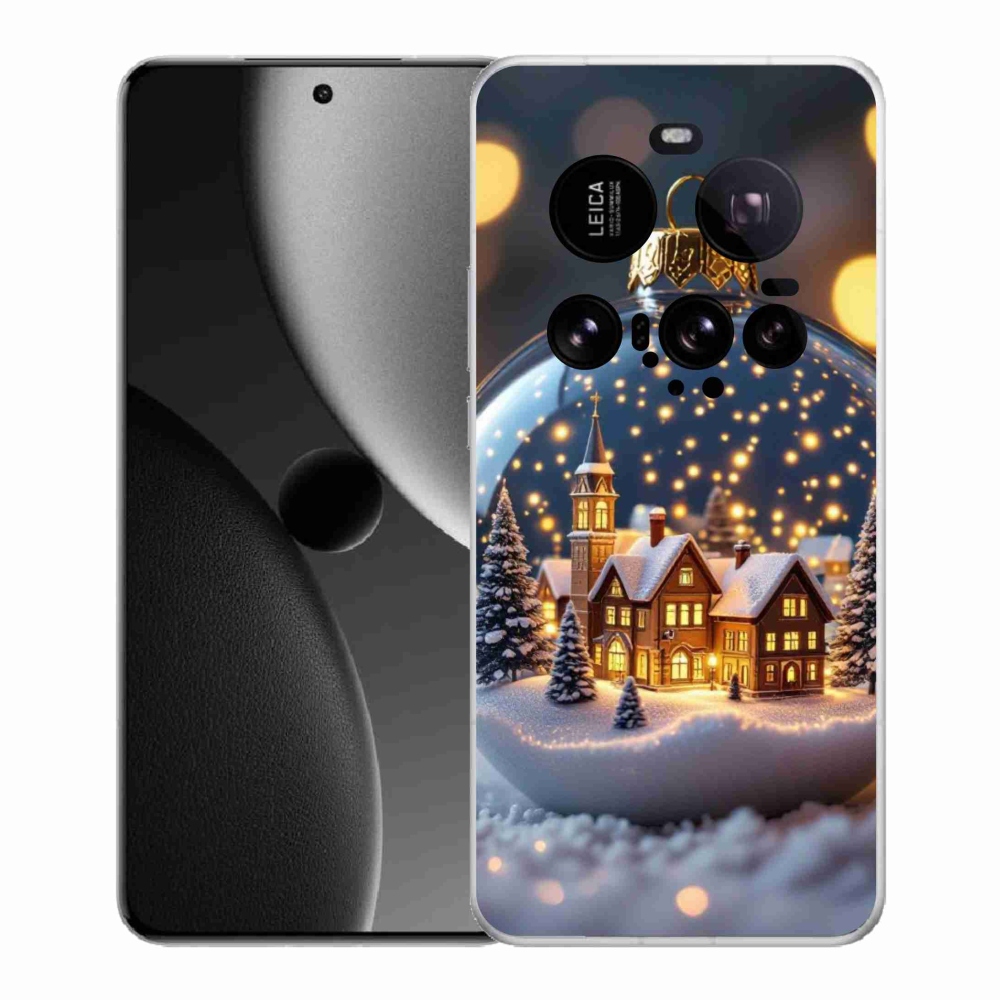 Gelový kryt mmCase na Xiaomi 15 Ultra - vánoční koule 4