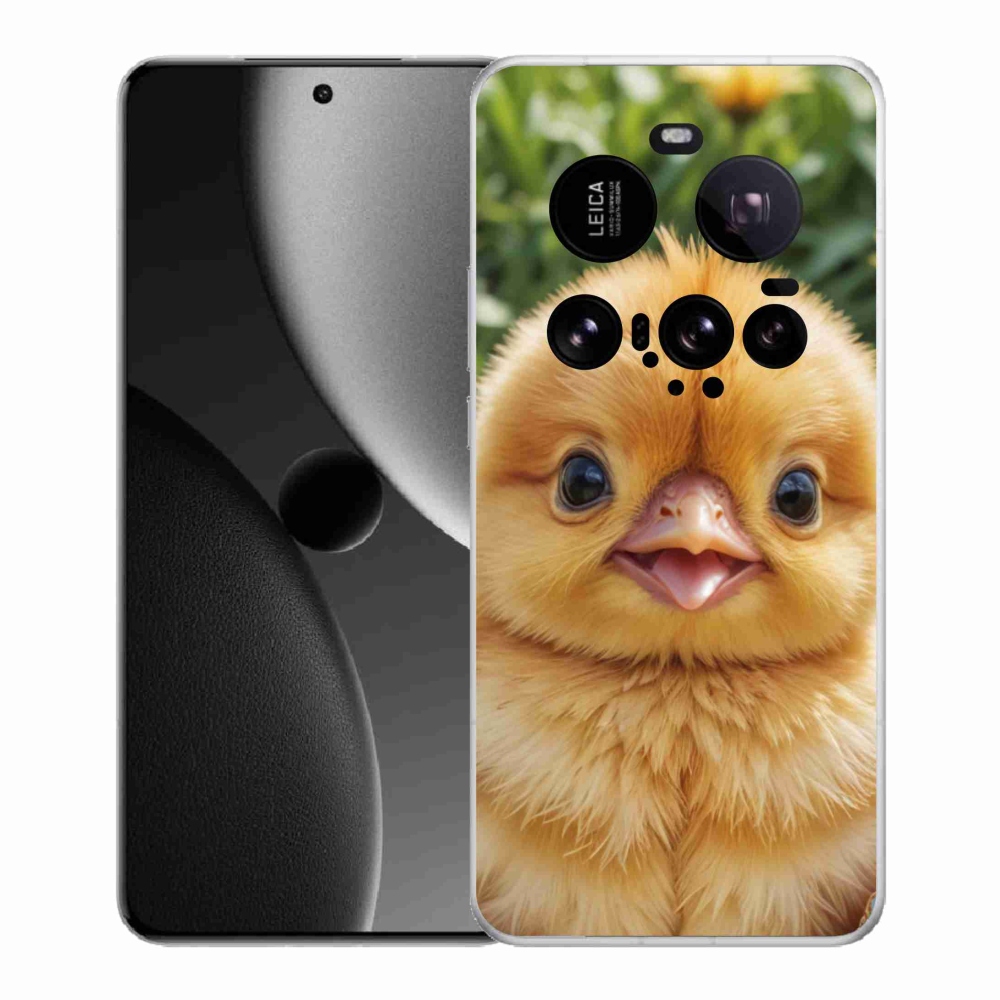Gelový kryt mmCase na Xiaomi 15 Ultra - veselé kuřátko