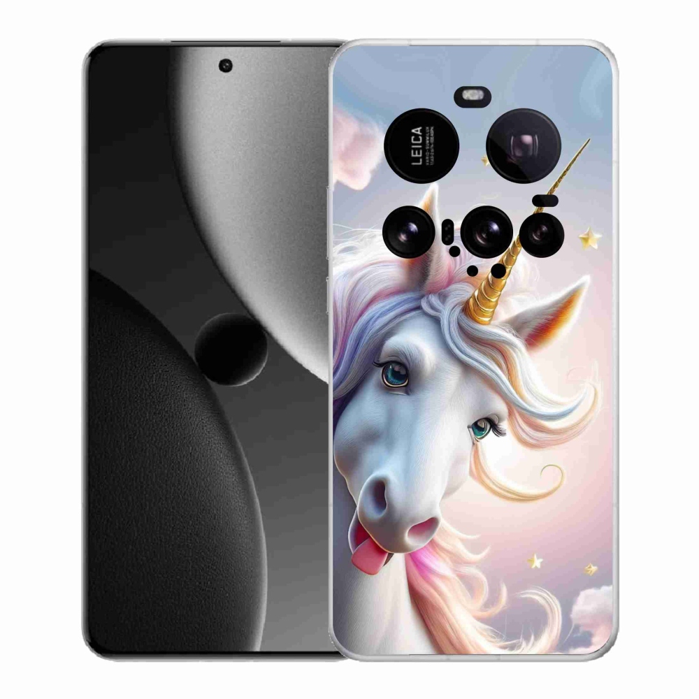 Gelový kryt mmCase na Xiaomi 15 Ultra - veselý jednorožec