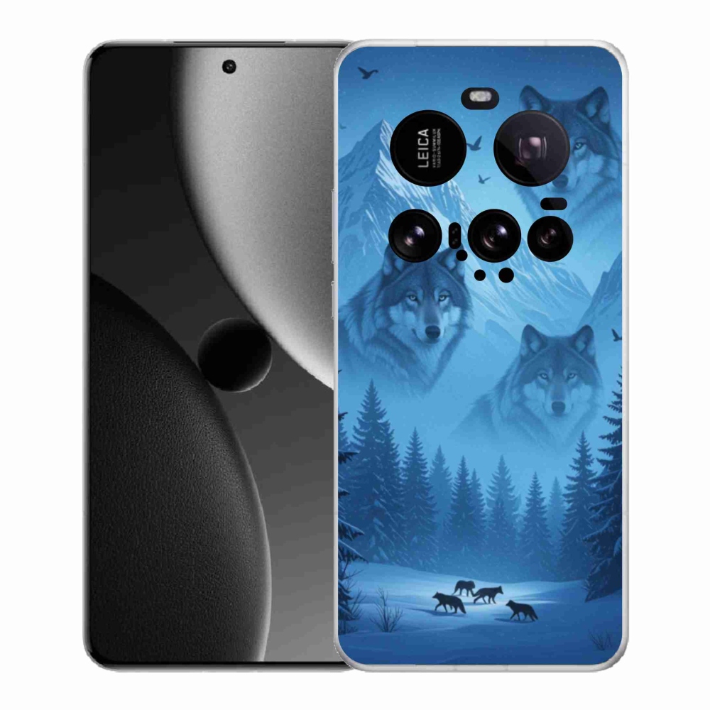 Gelový kryt mmCase na Xiaomi 15 Ultra - vlčí smečka