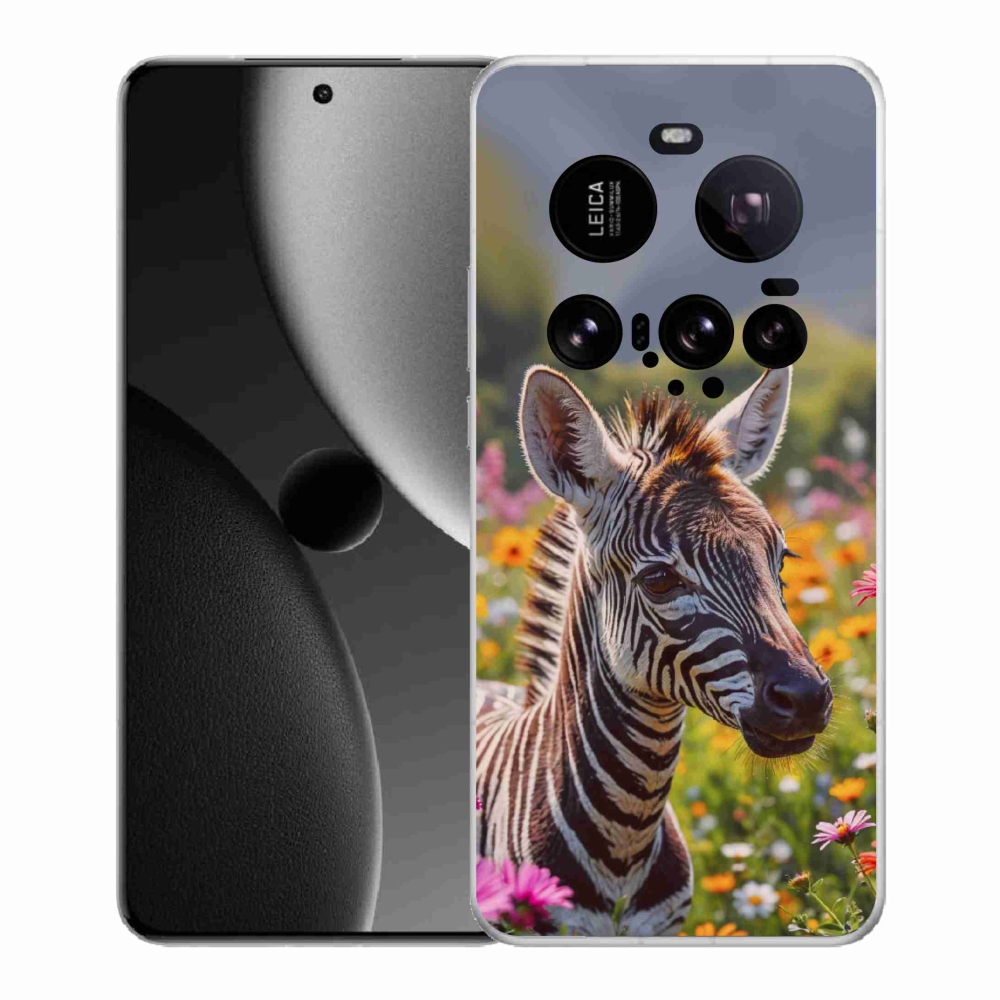 Gelový kryt mmCase na Xiaomi 15 Ultra - zebra na louce