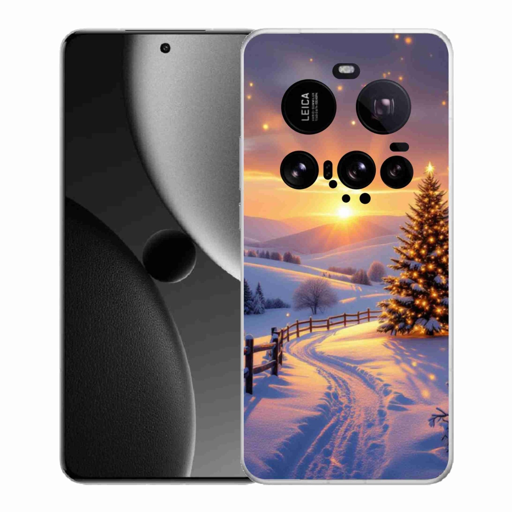 Gelový kryt mmCase na Xiaomi 15 Ultra - zimní krajina