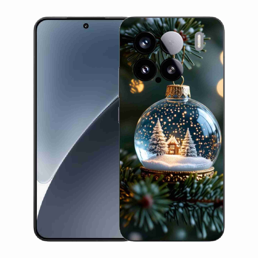 Gelový kryt mmCase na Xiaomi 15 - vánoční koule 2