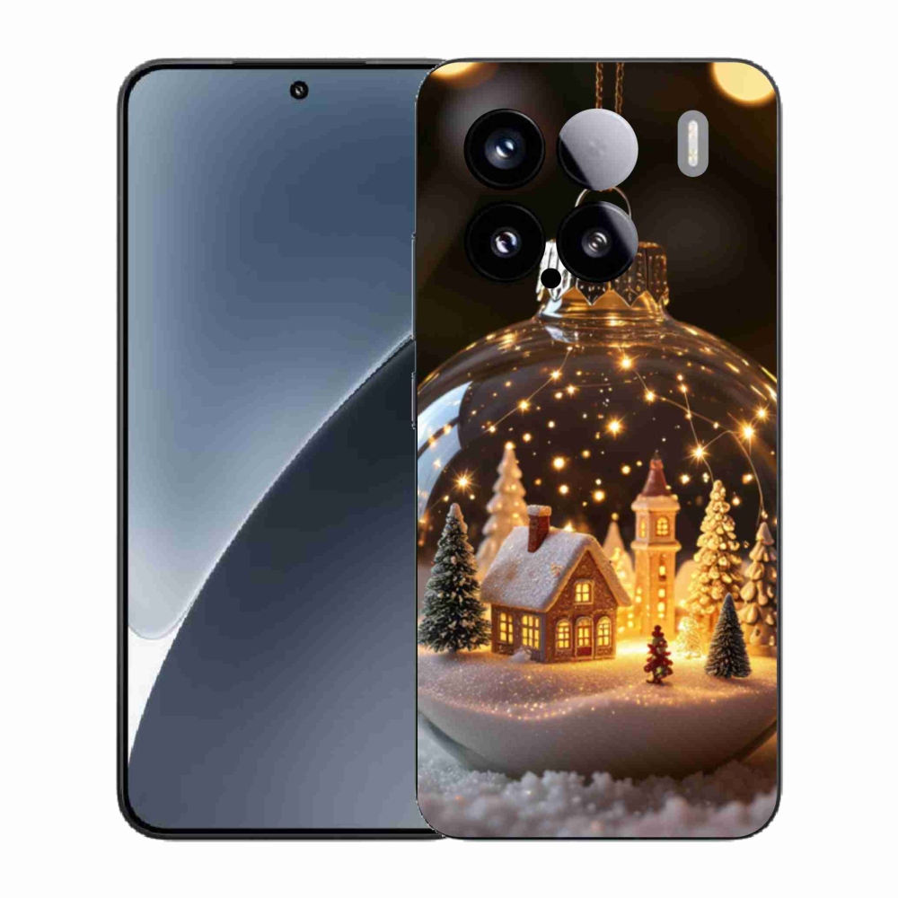 Gelový kryt mmCase na Xiaomi 15 - vánoční koule 3