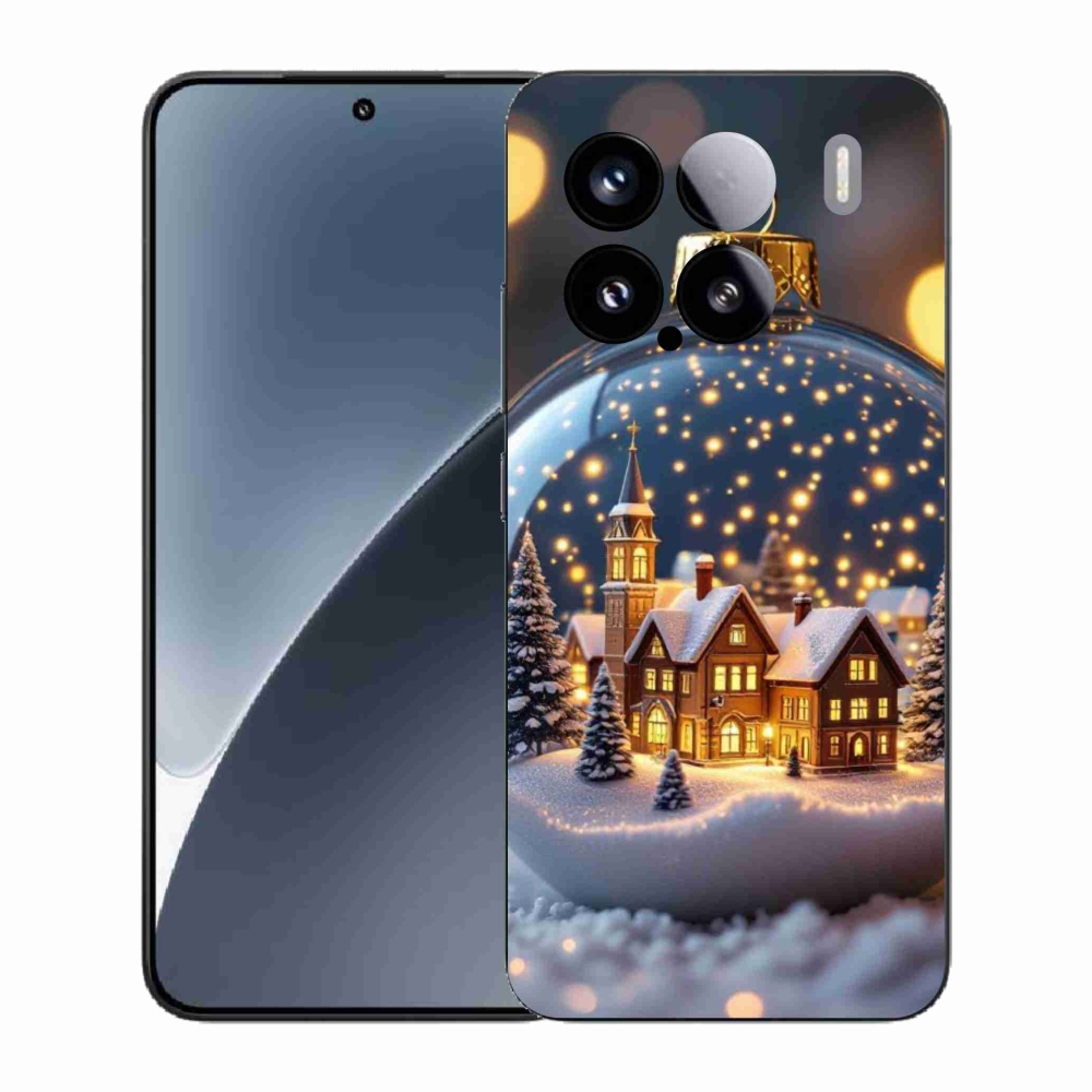 Gelový kryt mmCase na Xiaomi 15 - vánoční koule 4