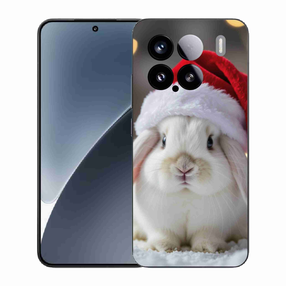 Gelový kryt mmCase na Xiaomi 15 - vánoční králík