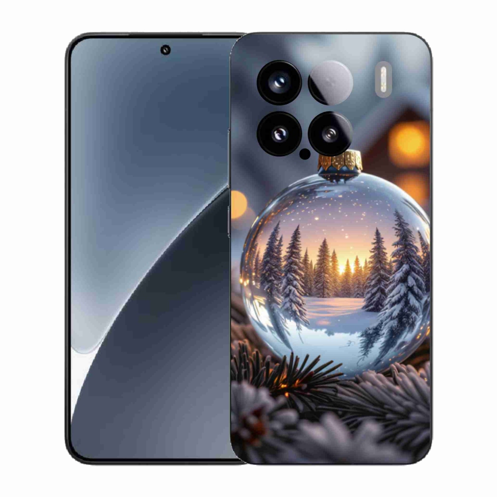 Gelový kryt mmCase na Xiaomi 15 - vánoční ozdoba
