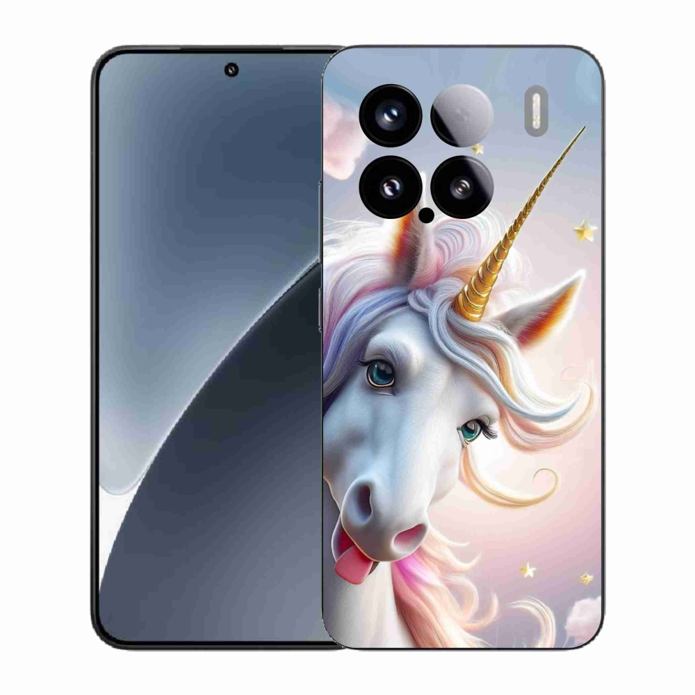 Gelový kryt mmCase na Xiaomi 15 - veselý jednorožec