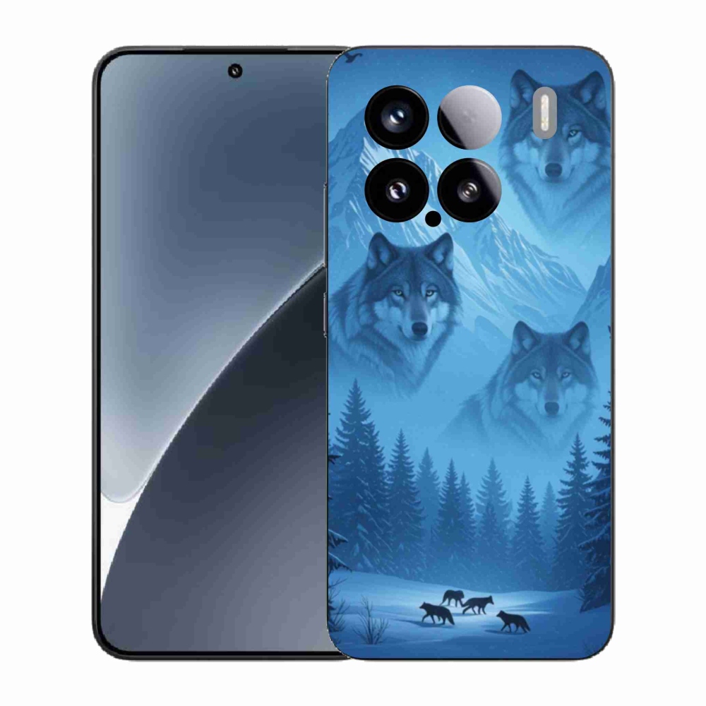 Gelový kryt mmCase na Xiaomi 15 - vlčí smečka