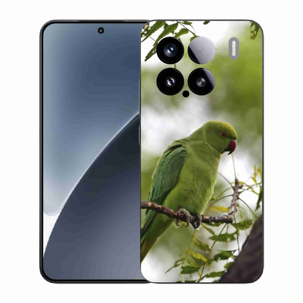 Gelový kryt mmCase na Xiaomi 15 - zelený papoušek